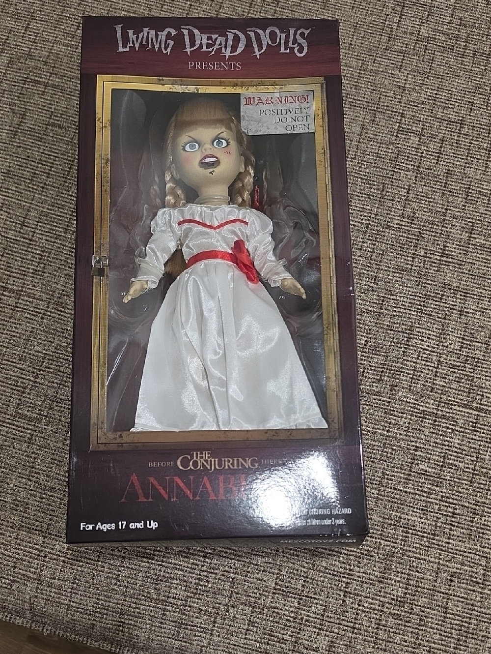Living Dead Dolls Presents Annabelle Doll - White with Red Accents